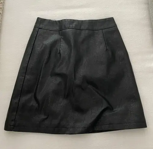 Princess Polly Faux Leather Mini Skirt