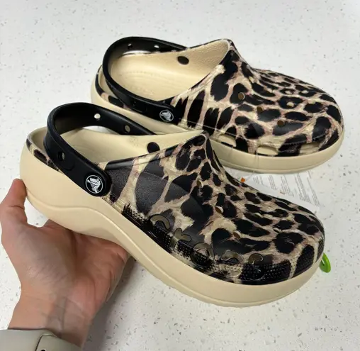 Crocs Baya Platform Leopard