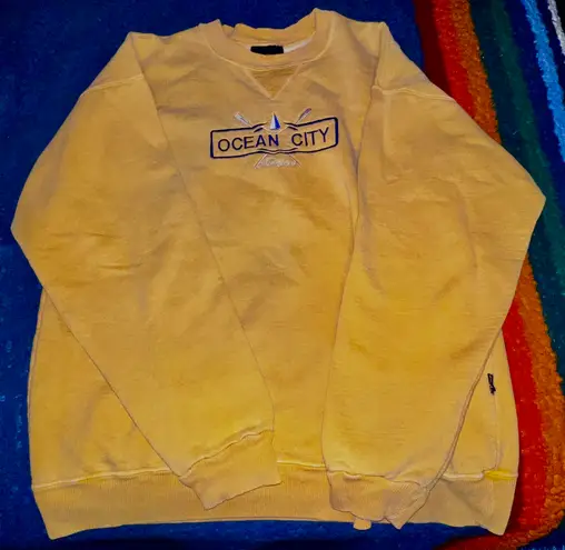 Crewneck Yellow Size M