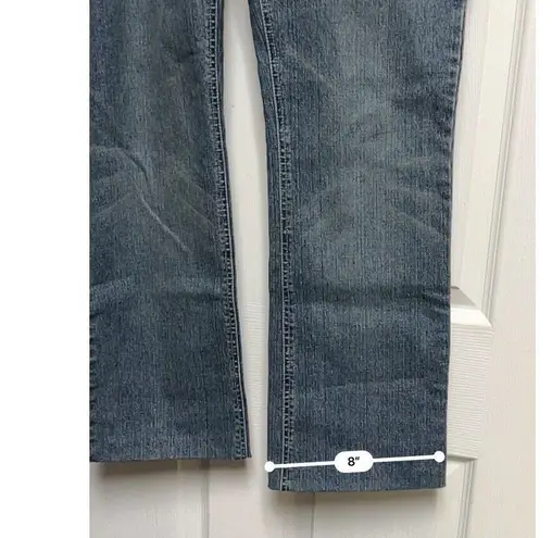 Arizona Jeans Arizona Jean Co Jeans Blue Womens Size 11 Straight Leg Casual 12 Hemmed 0046