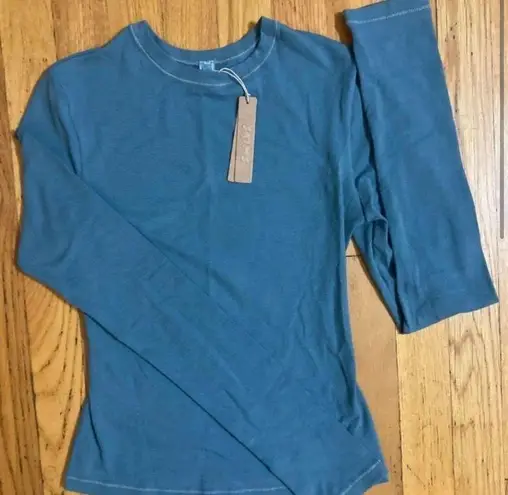 SKIMS Cotton Jersey Long Sleeve T-Shirt XS