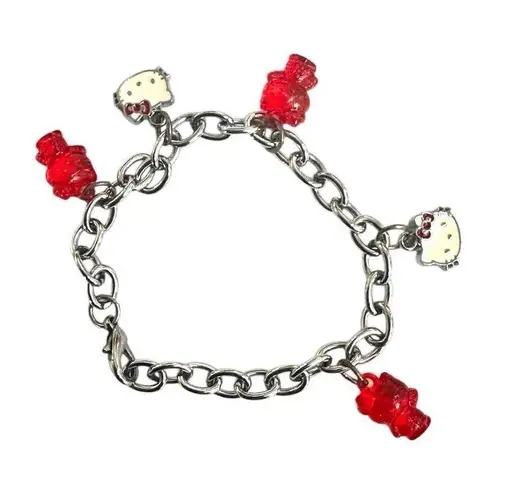 Sanrio Hello Kitty red charm bracelet