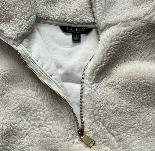 Ralph Lauren Sherpa Half Zip Sweatshirt