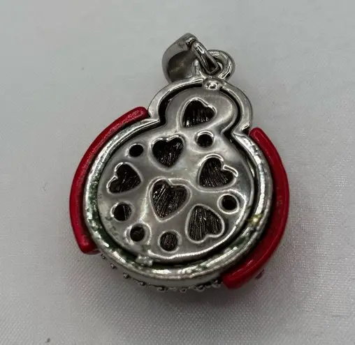 Vtg Ladybug Red Enamel Rhinestones Jewelry Insect Lady Bug Charm/Pendant