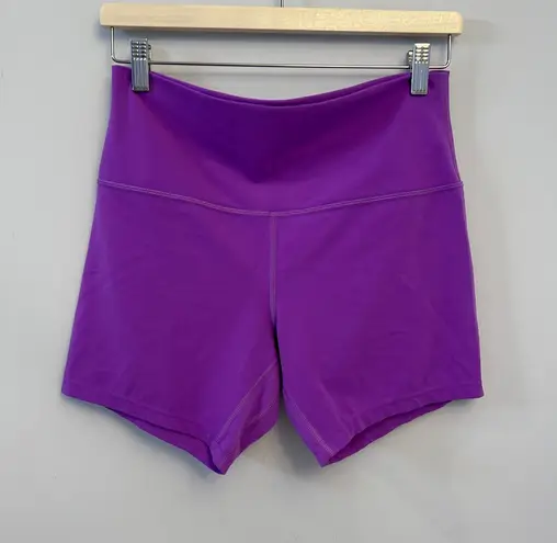 Lululemon  align, high-rise shorts size 12 in moonlight magenta 6”excellent - Image 1