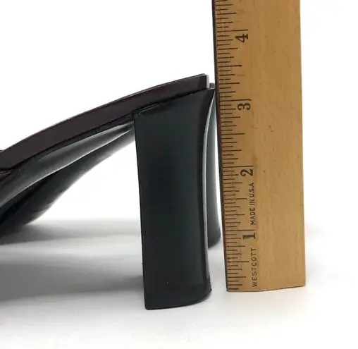 via spiga STUDIO SPIGA burgundy mules, made in Italy, size 8.5