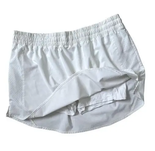 Calia Large White Mini Skort Skirt Shorts Athletic Sporty Athleisure Tennis