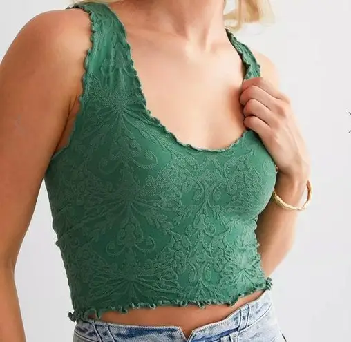 Free People Intimately Here For You Cropped Cami Tank Top