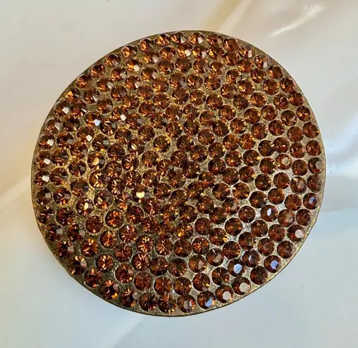 Rebel Designs NYC Crystal Embellished Leather Cuff