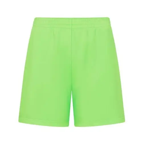 SKIMS Light French Terry Lounge Short Neon Green
