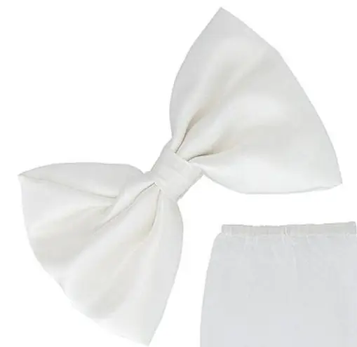 The Bar  Bows Hair Bow Accessory White Womens