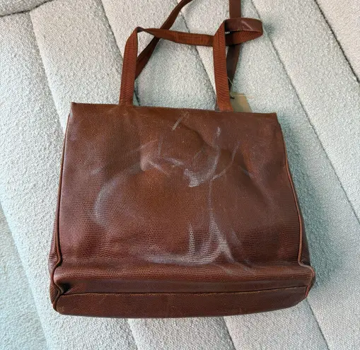 Salvatore Ferragamo vintage leather Tote