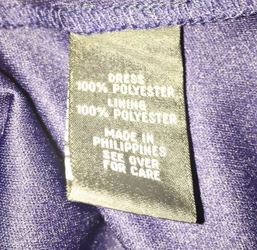 BCX Navy Blue Dress Size L