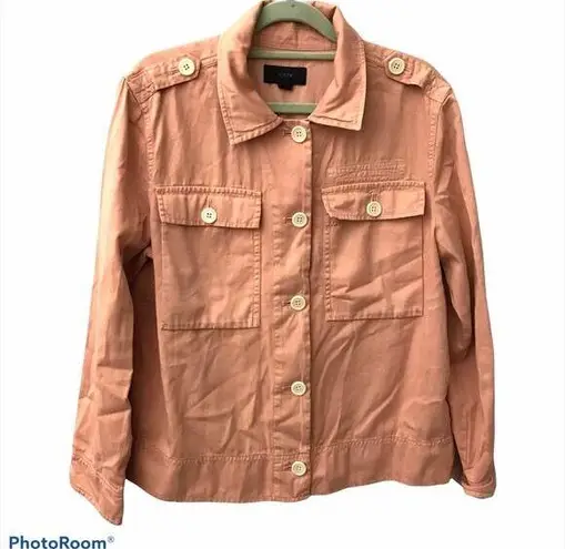 J.Crew  Safari Utility Shacket Shirt Jacket G0219