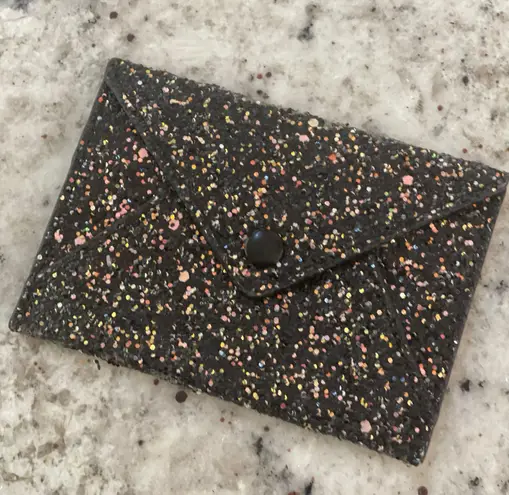 The Loft  GLITTER CARD CASE WALLET 