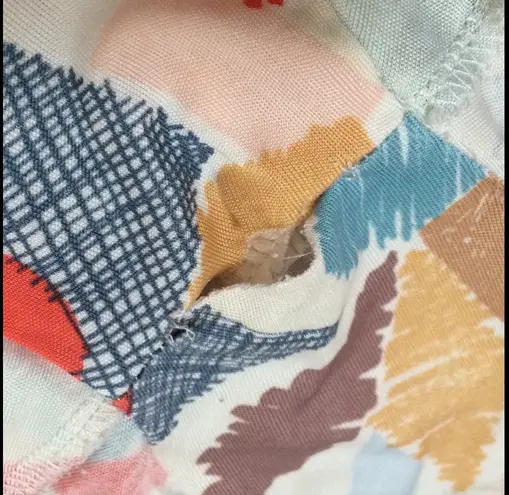 LaRok Strapless Silk Midi Dress Multiple Size L