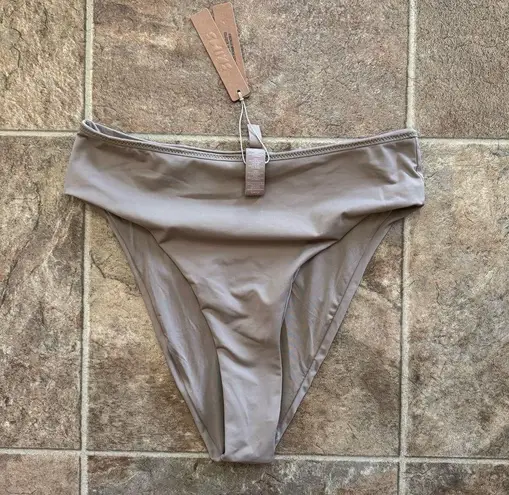 SKIMS Swim Mid Waist Bottom Desert Size Small