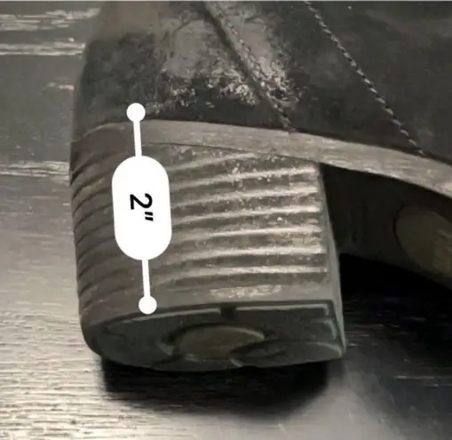 Born Cotto Tall Black Suede Western Riding Boots Size 6 wide calf