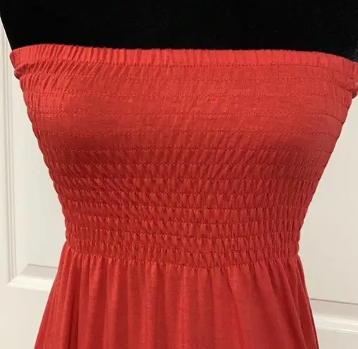 Ellemenno orange sleeveless dress. Size medium.