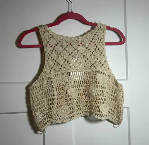 Rebellion Medium boho crop vest top