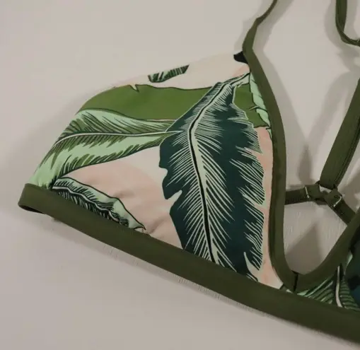 Seafolly NWT X Revolve Palm Beach Bikini Top Size 12