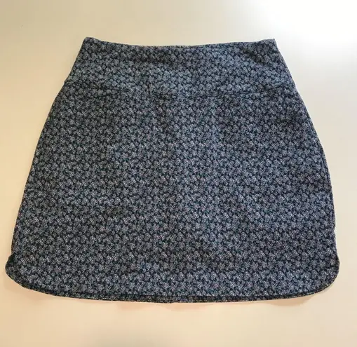 Walter Hagen Golf Skort 17" in Dogwood Ditsy Blue Size S NWT