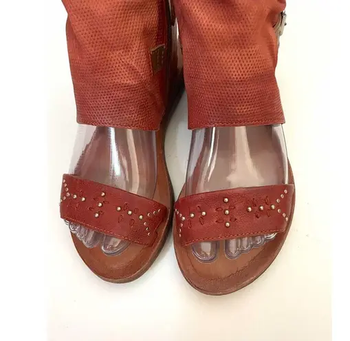 Miz Mooz Leather BOHO Sandals Brown Size 6-6.5 (EU 36) NEW