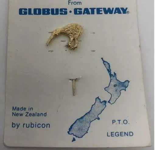 Designer New Zealand Souvenir Lapel Pin Tie Pin Kiwi Bird Pin Brooch New