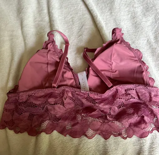 Danskin dark rose bralette