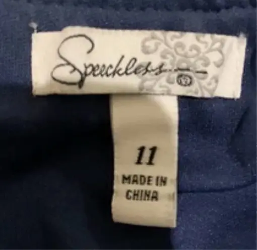 Speeckless Sequin Dress Blue Cupcake Tutu Dance Prom Junior Sz 11 Whimsygoth