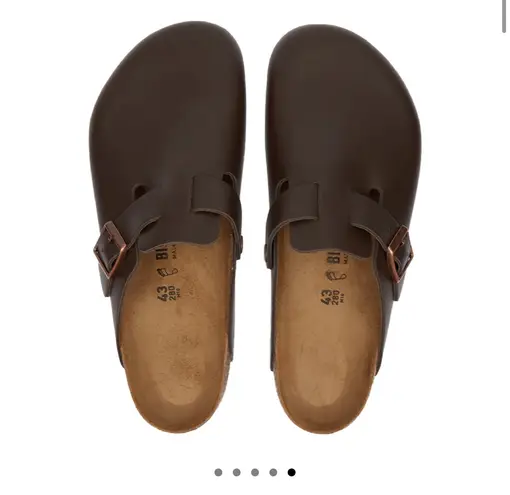 Birkenstock Brown  Boston Clogs