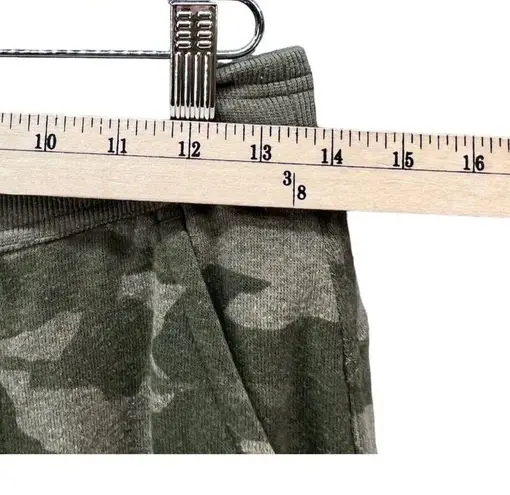 prAna  Sweatpants Womens S Green Camo Jogger Cozy Up Ankle Pant Soft Hemp Tencel