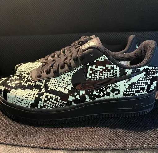 Air force 1 foamposite snakeskin sale