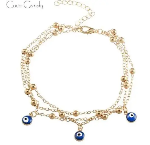 🆕Evil Eye Charm Anklet Bracelet