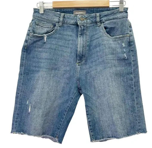 DL1961  Jerry Bermuda High Rise Vintage Straight Shorts in Hooper Wash Size 29