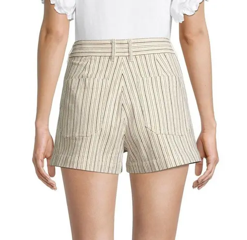 Rebecca Taylor high-waisted stripe shorts