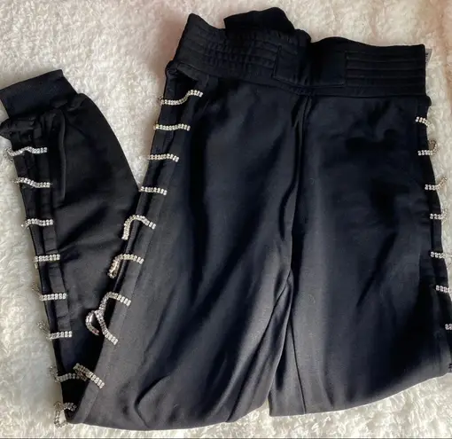 Adika Rhinestone Joggers NWT thumbnail 1