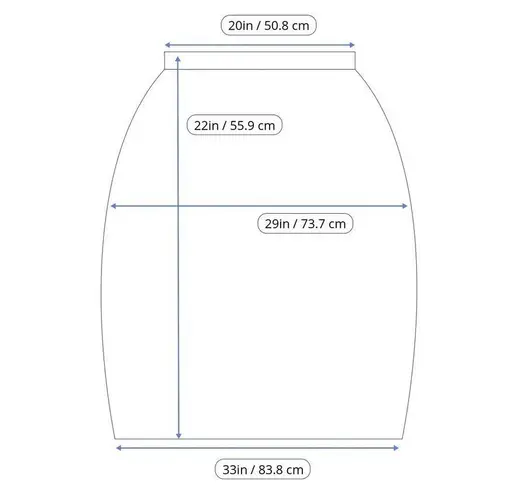 Harper Liv Women Denim Pencil Skirt 22 Patch work Botton Front Closure Pockets Blue Size undefined