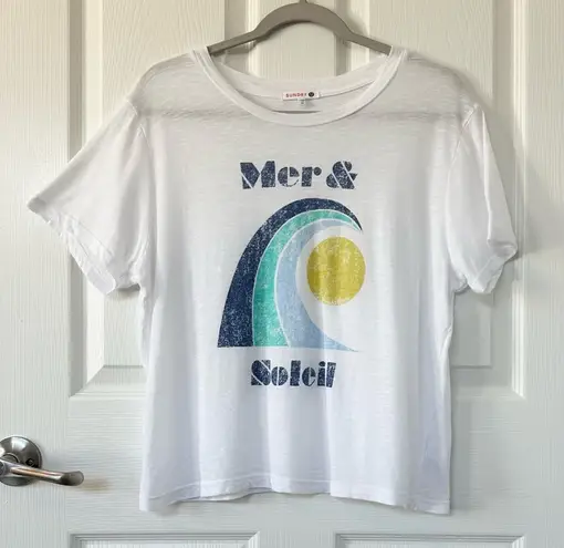 Sundry Coastal Graphic T-Shirt 100% Cotton Medium