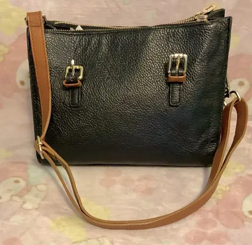 Voight by Valentina Valentina designer vintage italian premium pebbled leather handbag (unused)