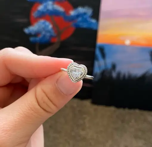 Sparkling love ring pandora Sparkling love ring pandora