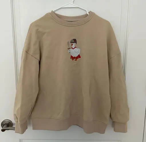 Oversized Duck Crewneck Sweater Size M - Image 1