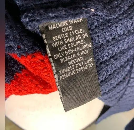 Evelyn Taylor Color Block Sweater Size L