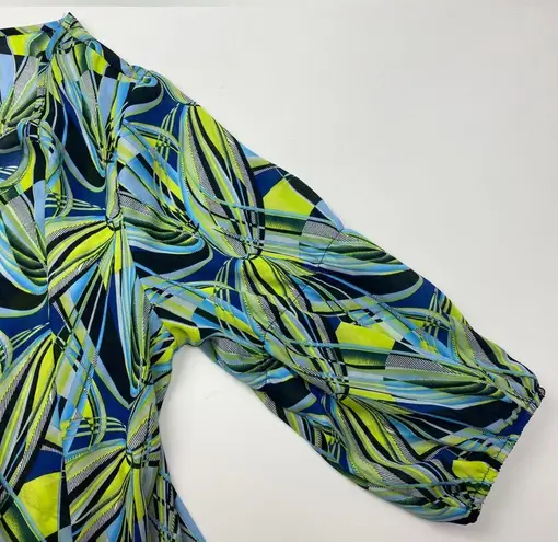 Ashley Stewart Multicolor Sheer HiLo NWT Size 18/20
