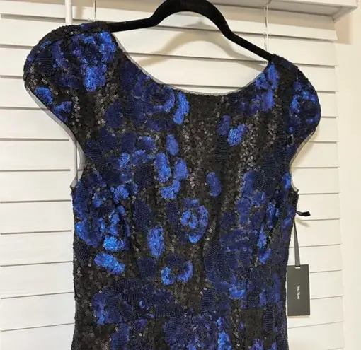 Vera Wang NWT Sequin V-Back Dress