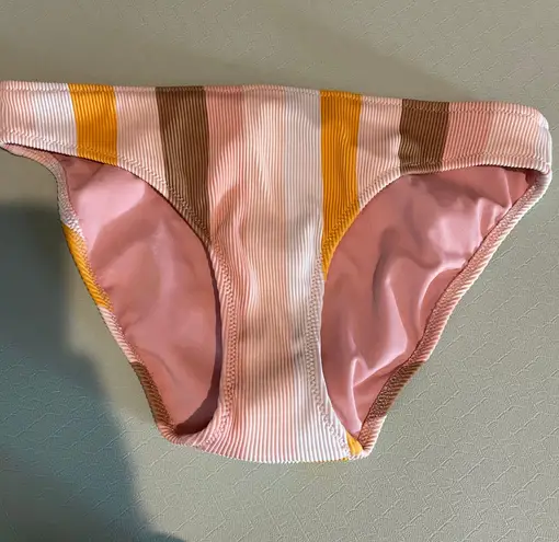 American Eagle  Striped Bikini Bottoms