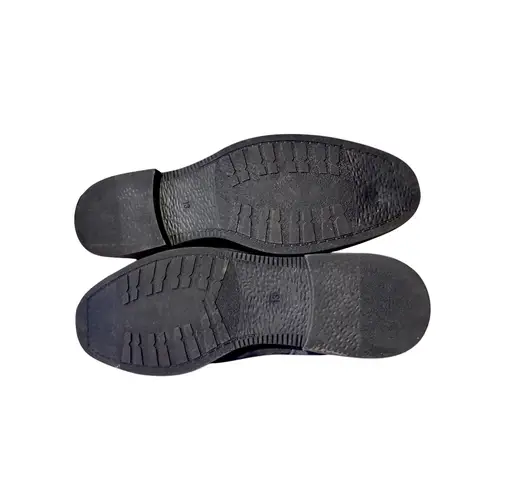 Bruno Marc Men’s Suede Leather Chukka Boots Grey Size 13