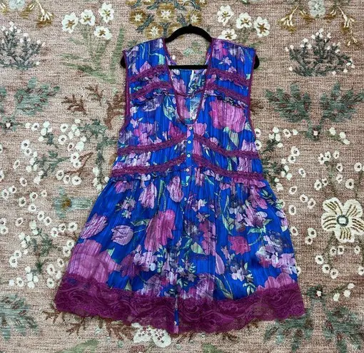 Free People  Spring Fling Mini Dress