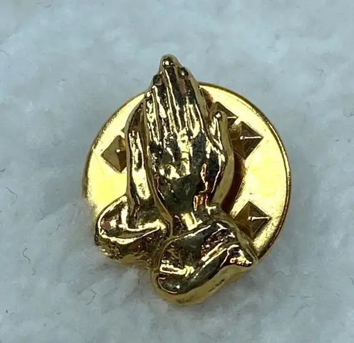 Religious Christian Tie Tack Pin Collection Jewelry Lot Angels Praying Hands