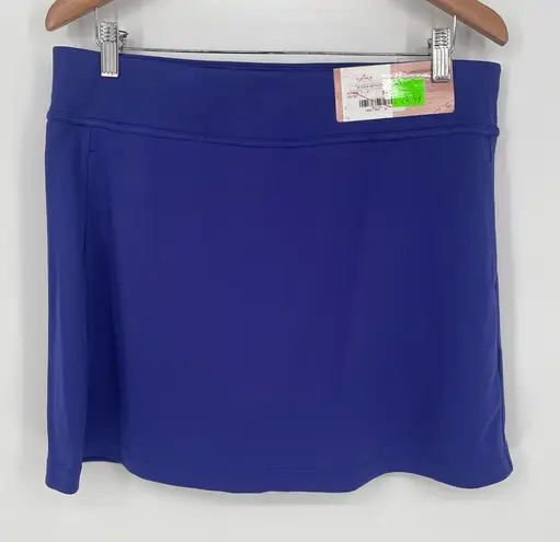 Ben Hogan Womens Golf Skort L Purple Tummy Control Ventilated Athletic Size L